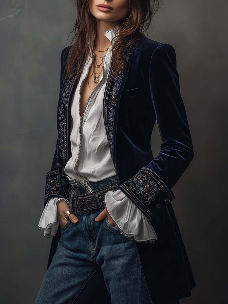 Women’s Long Vintage Jacket