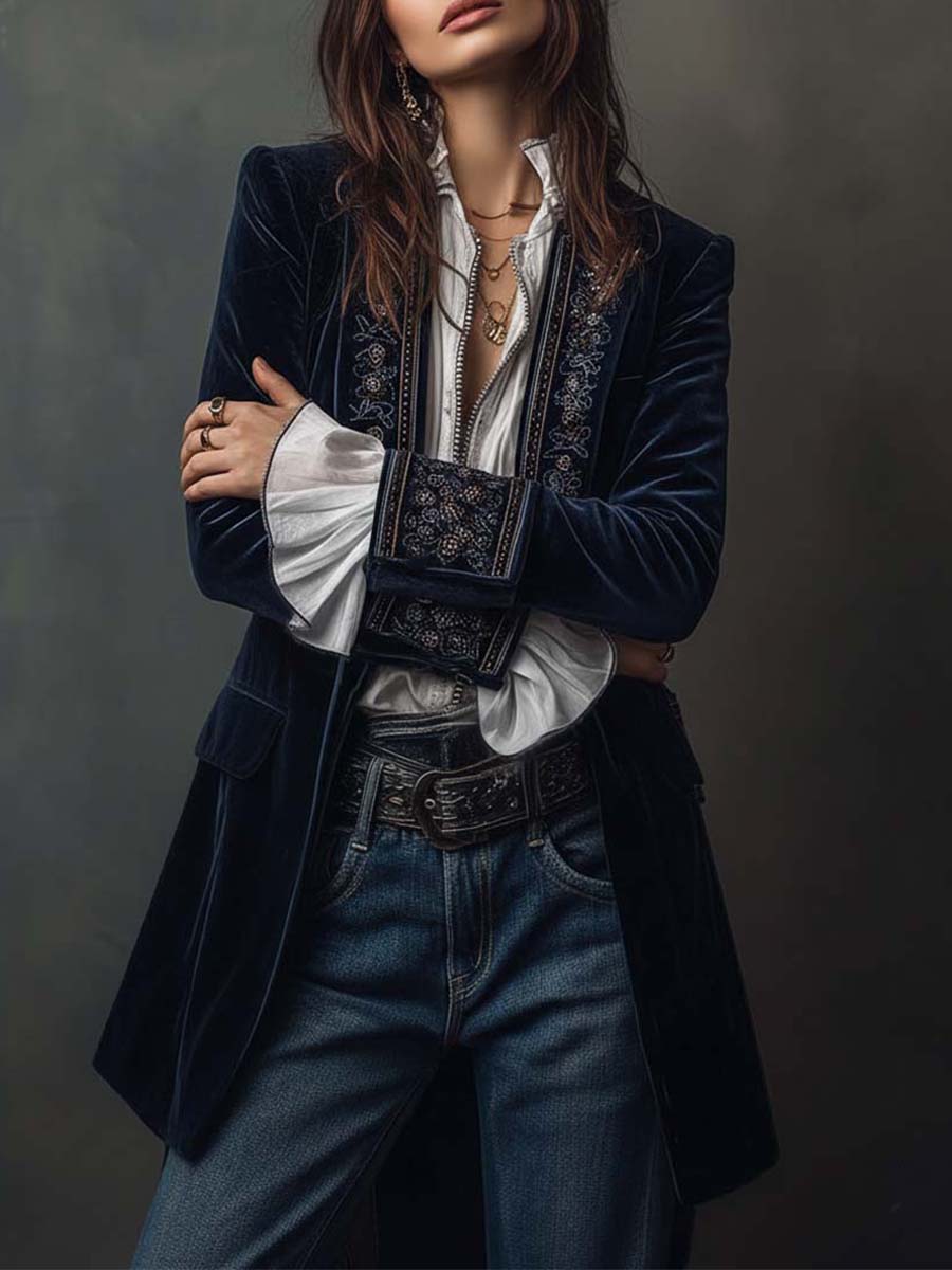 Women’s Long Vintage Jacket