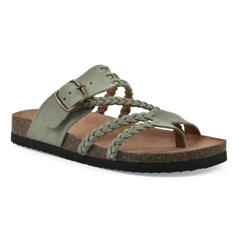 Leah Braided Cork Comfort Sandals