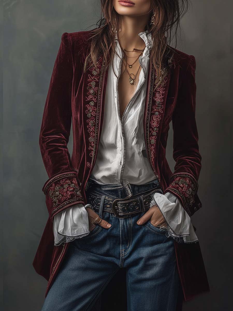 Women’s Long Vintage Jacket