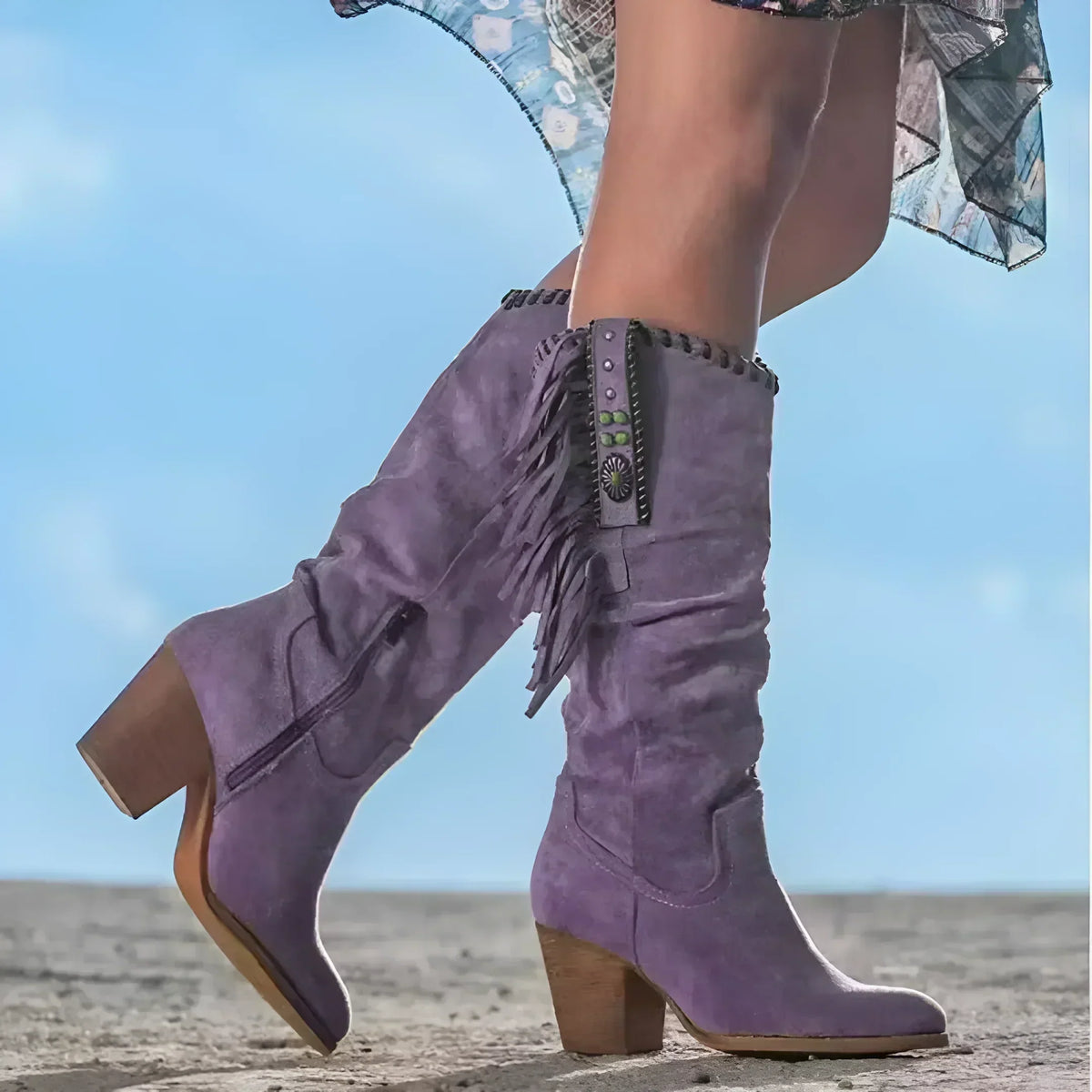 Yasmin Orthopedic Leather Boots