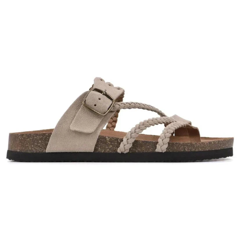 Leah Braided Cork Comfort Sandals