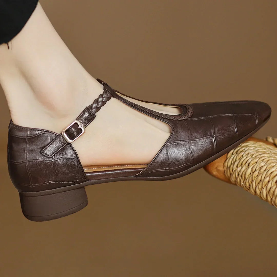 Eliana Elegant Leather Sandal