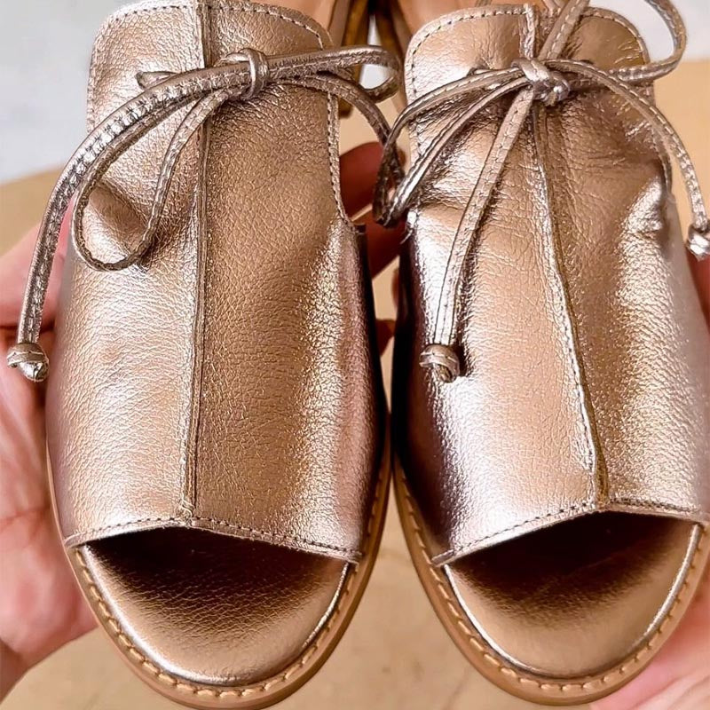 Tara Adjustable Leather Strap Sandals