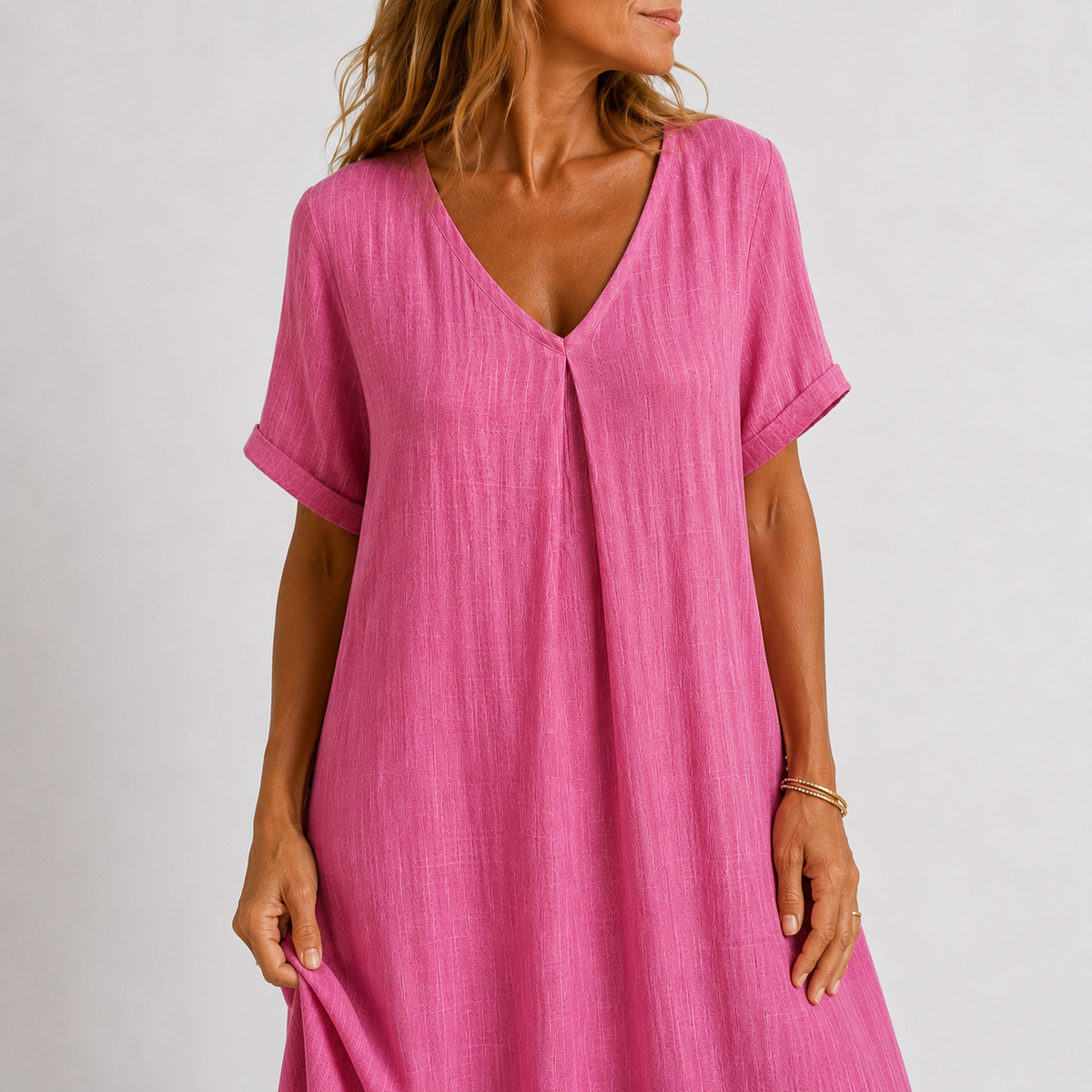 Giuliana Elegant Flowing Maxi Dress