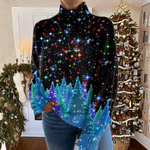 Women’s Long Sleeve Turtleneck Sweater