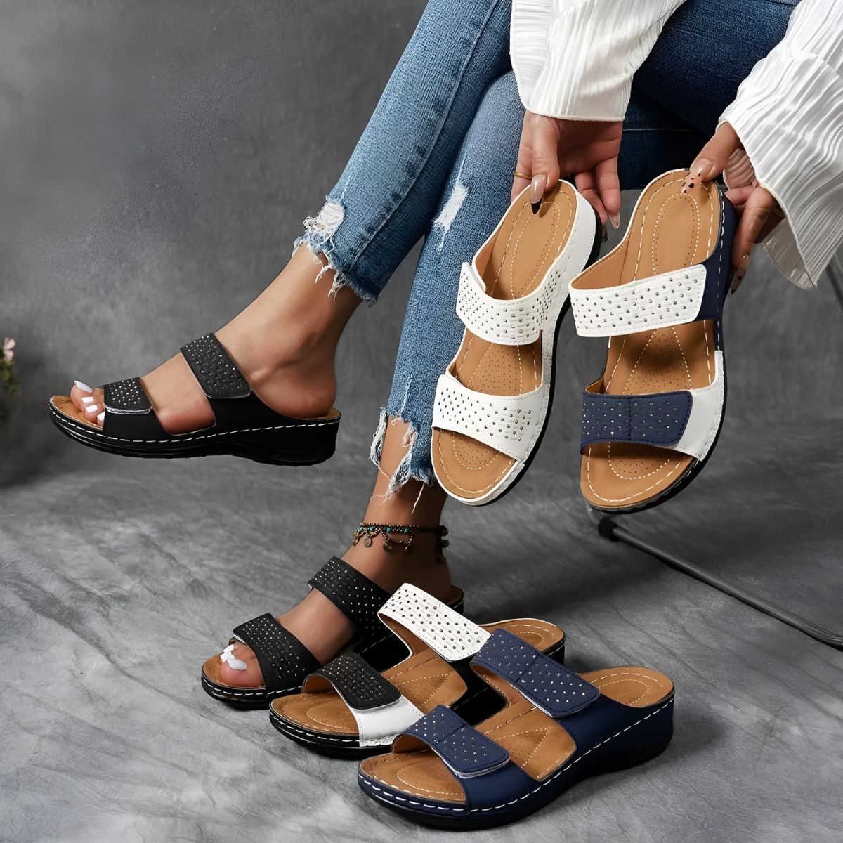 Alexandria Elegant Orthopedic Sandals
