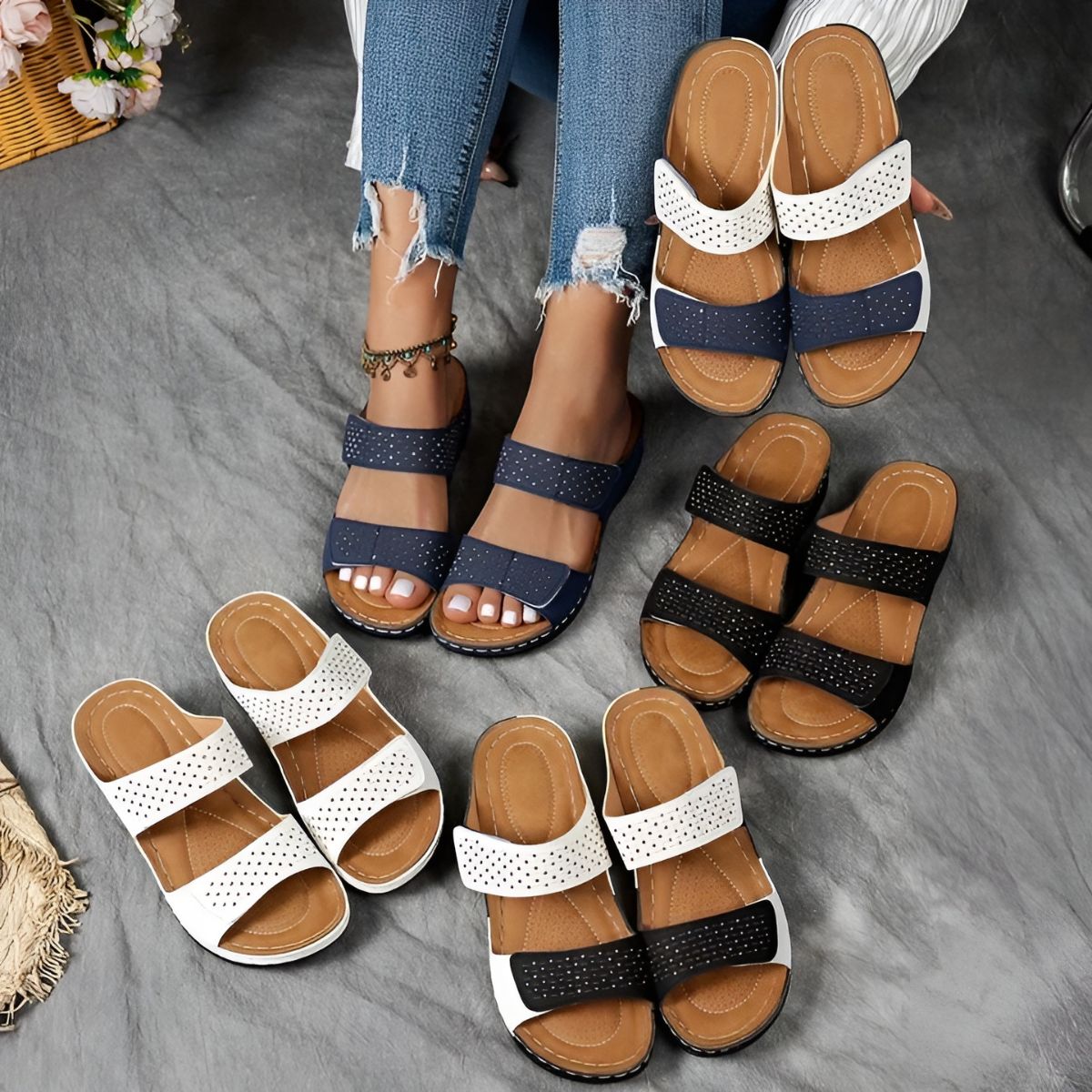 Alexandria Elegant Orthopedic Sandals