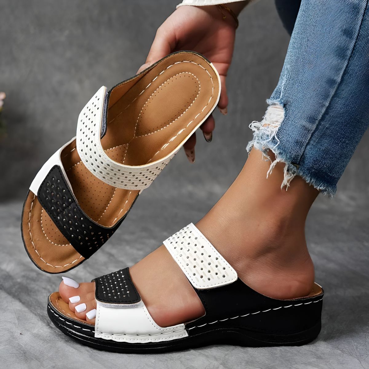 Alexandria Elegant Orthopedic Sandals