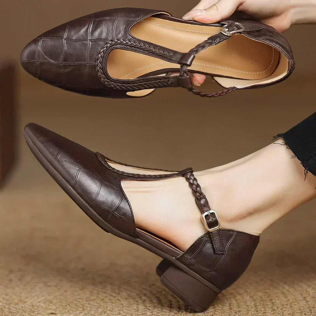 Eliana Elegant Leather Sandal