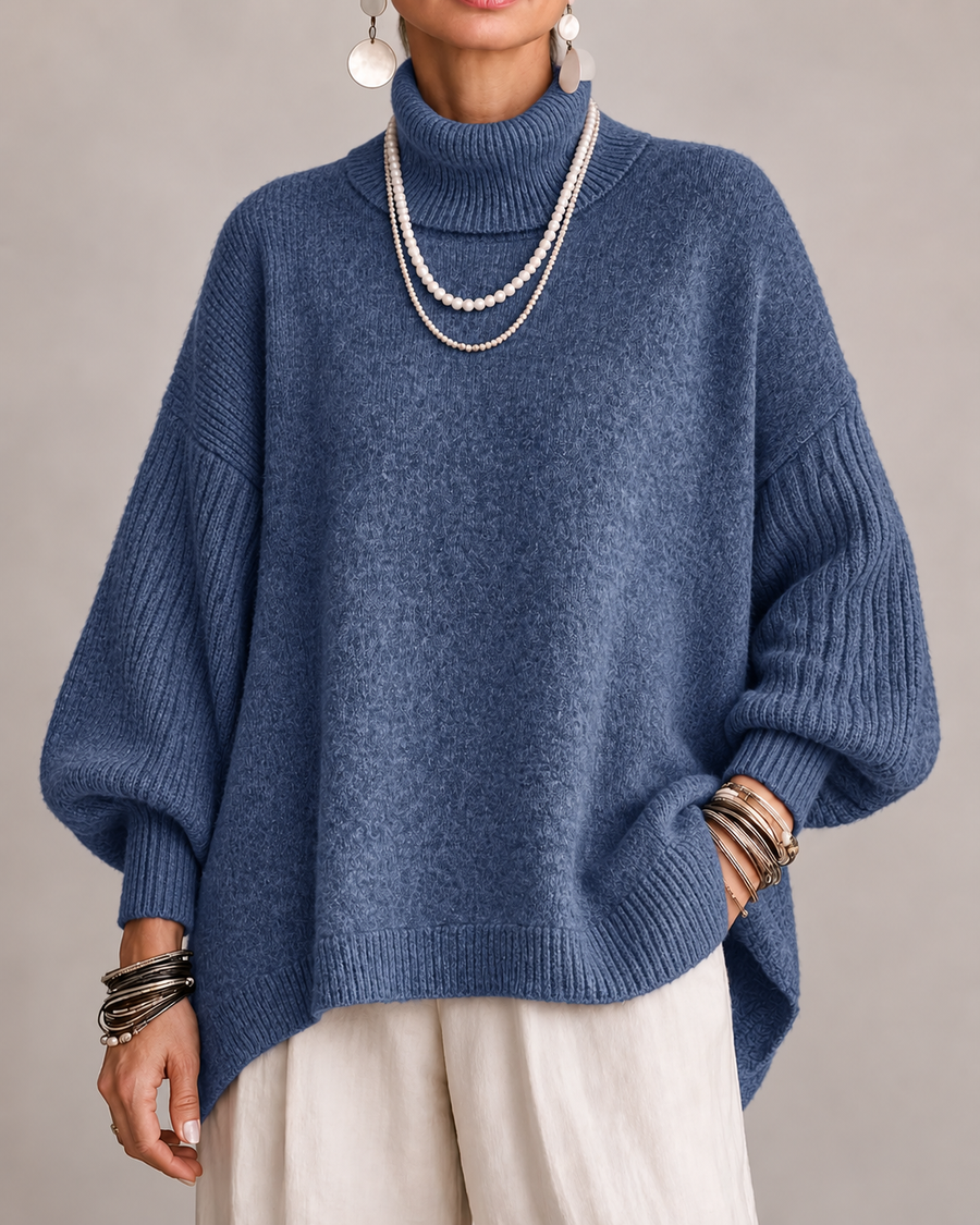 Women’s Turtleneck Long Sleeve Sweater