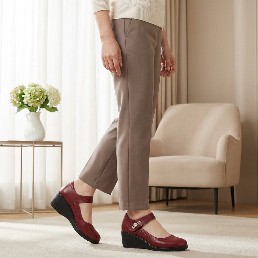 Mirella Elegant Mid-Heel Comfort Shoes