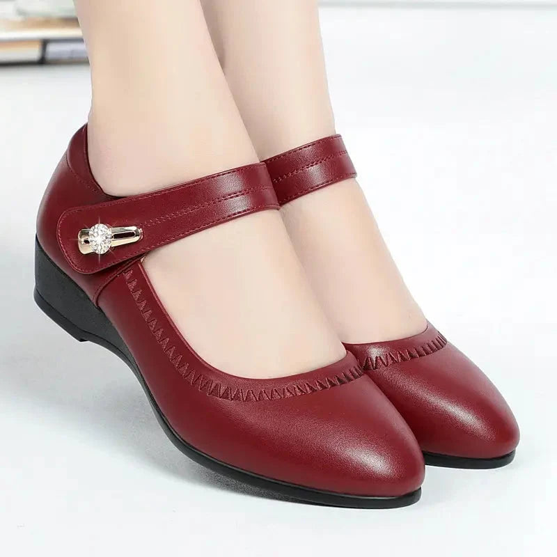 Mirella Elegant Mid-Heel Comfort Shoes