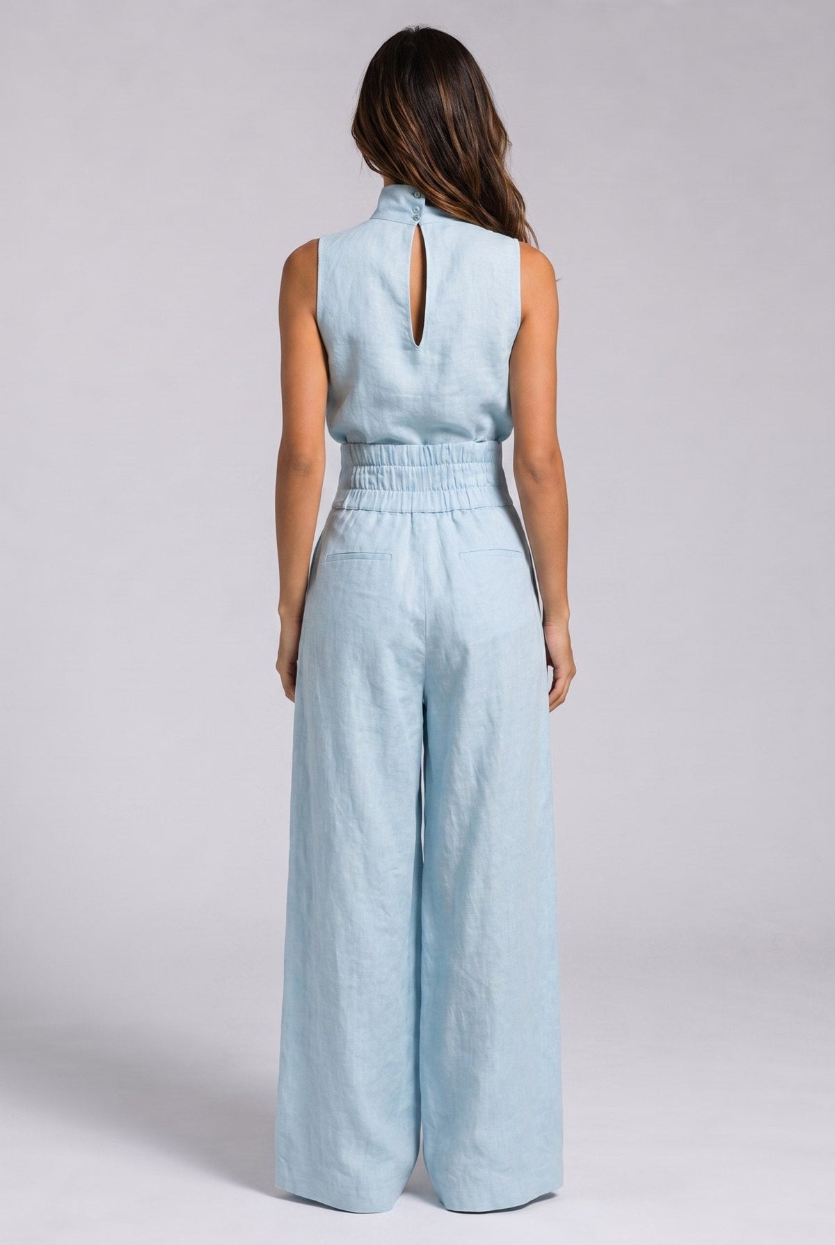 Aleia Linen Blend Two-Piece Set