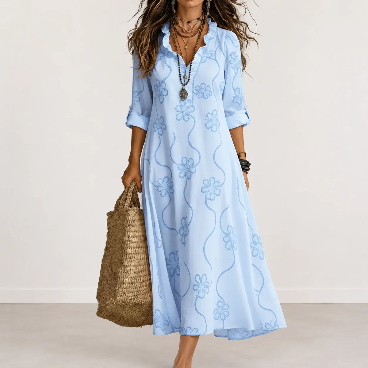 Cordelia Floral Flow Maxi Dress