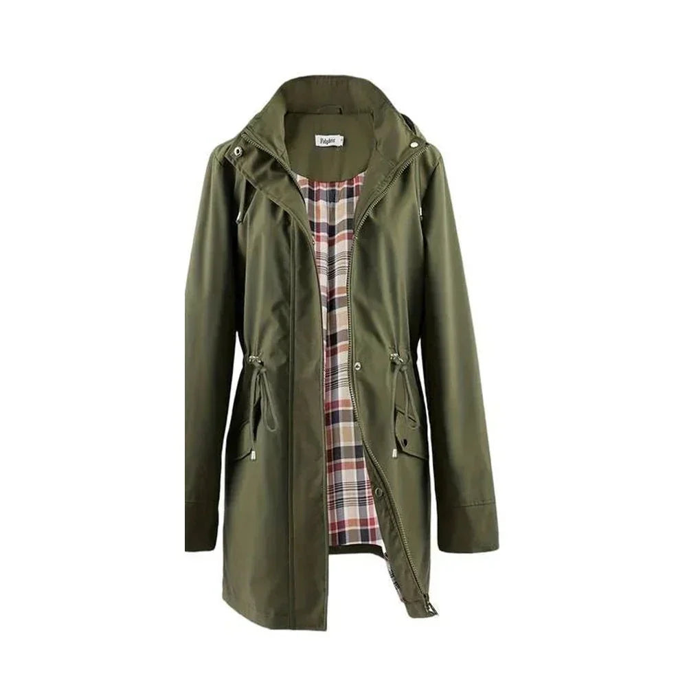 Women’s 3-in-1 Detachable Hood Raincoat