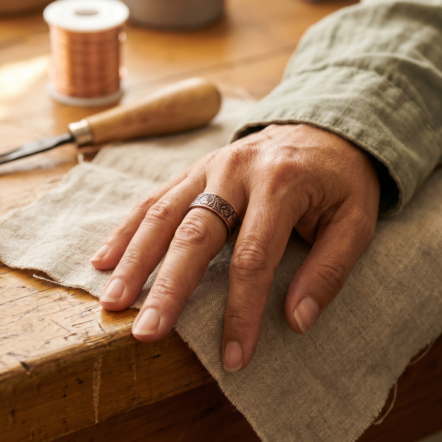 Amelia's Bole Copper Ring