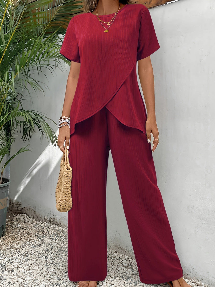 Delaney Elegant Comfort Two-Piece Set