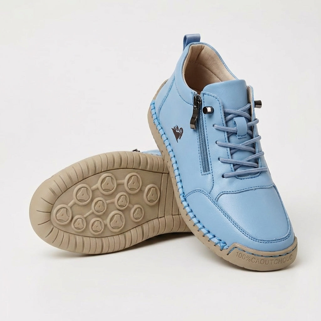 Soleil Orthopedic Comfort Zip Sneakers