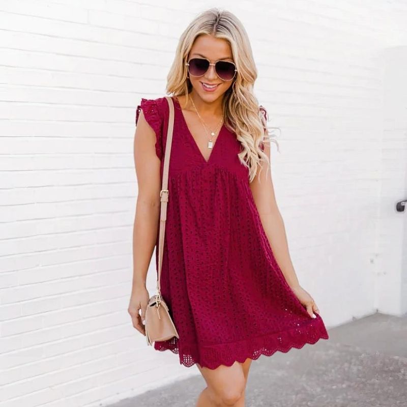 Amalia 2-in-1 Dress with Built-In Shorts