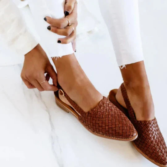 Lucy Versatile Braided Pointed Sandals