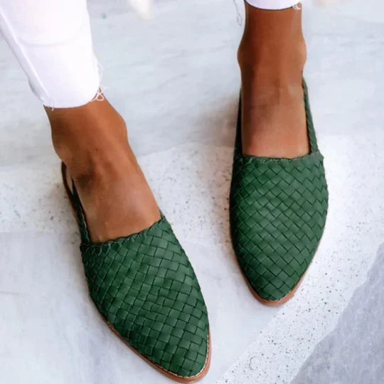 Lucy Versatile Braided Pointed Sandals